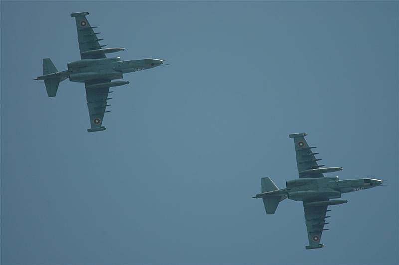 DSC_3972.JPG - Two Su-25 of the Bulgarian Air Force